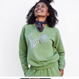 Clare V. Tiger Sweatshirt